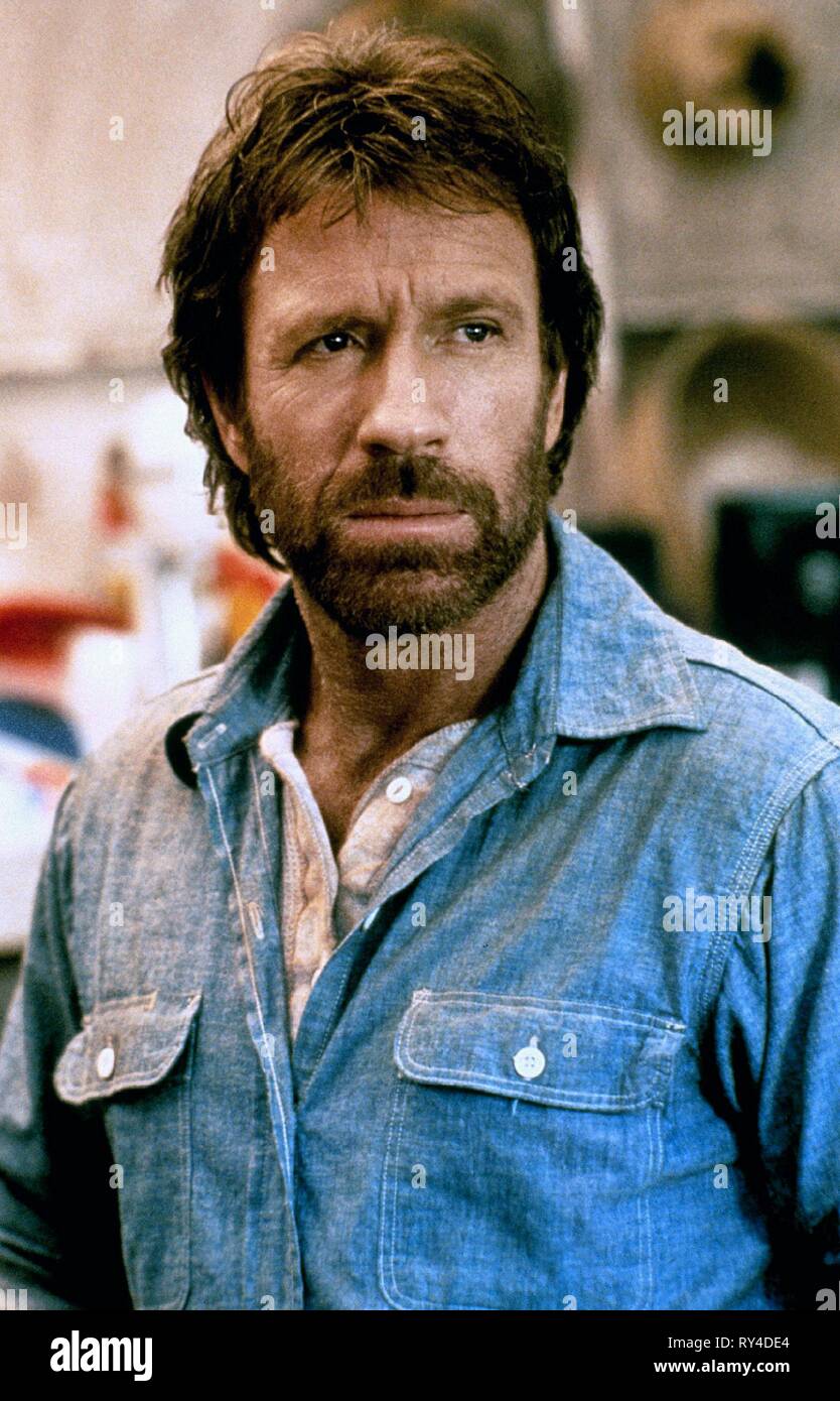 CHUCK NORRIS, eroe e il terrore, 1988 Foto Stock