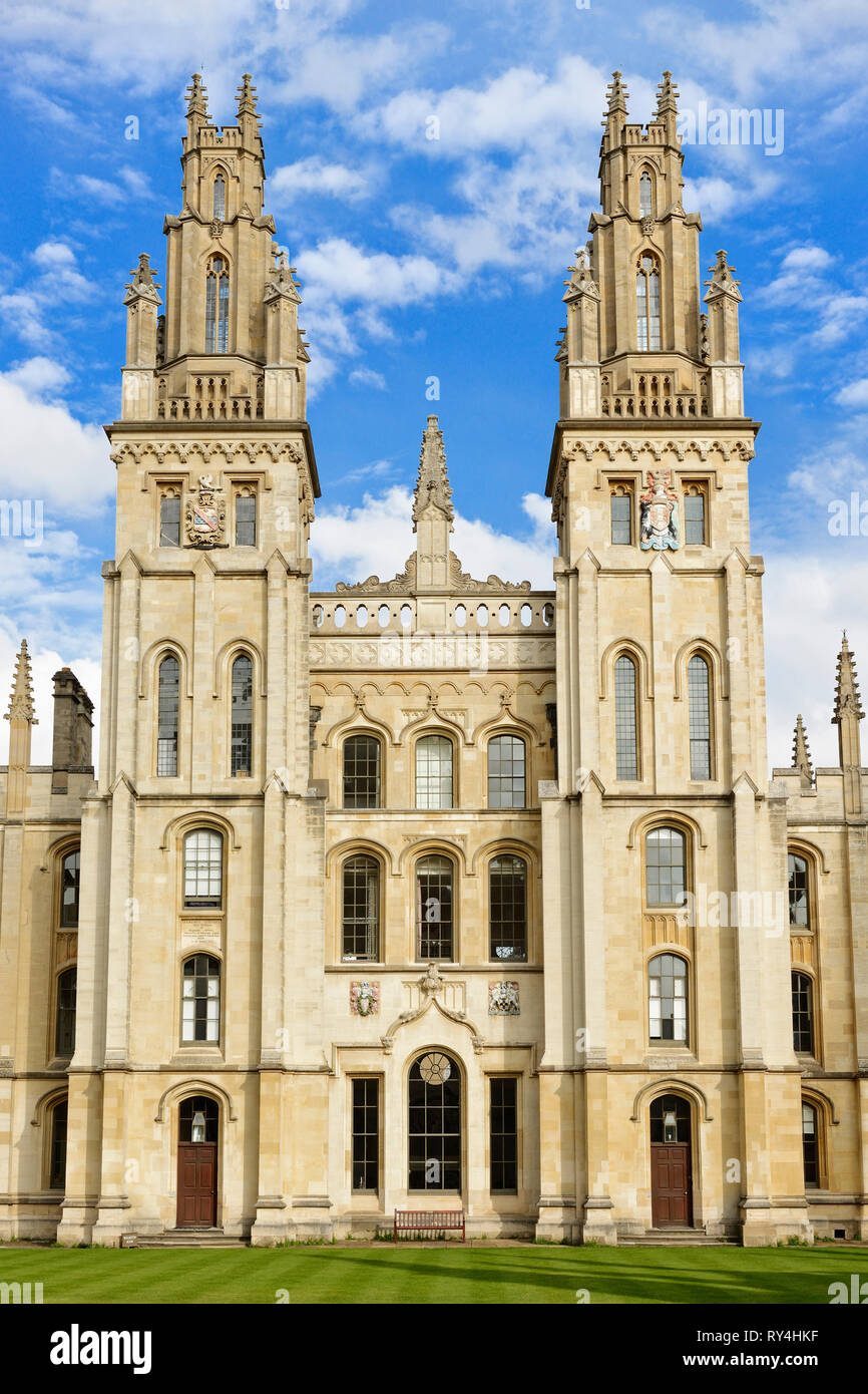 All Souls College di Oxford, England, Regno Unito Foto Stock