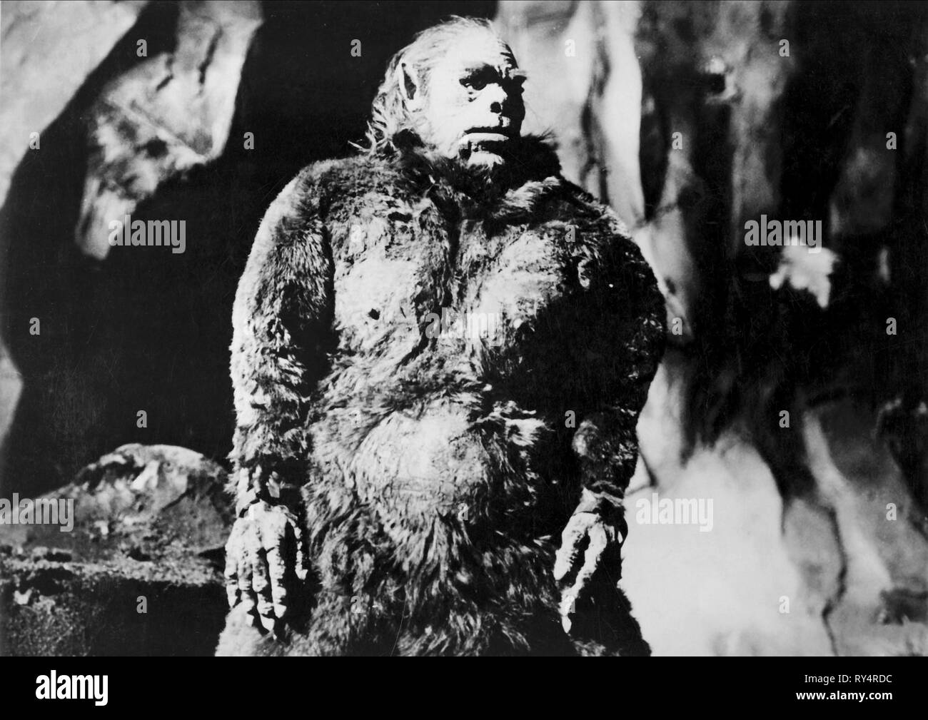 Pupazzo di neve abominevole, metà umano: la storia di l abominevole pupazzo di neve, 1958 Foto Stock