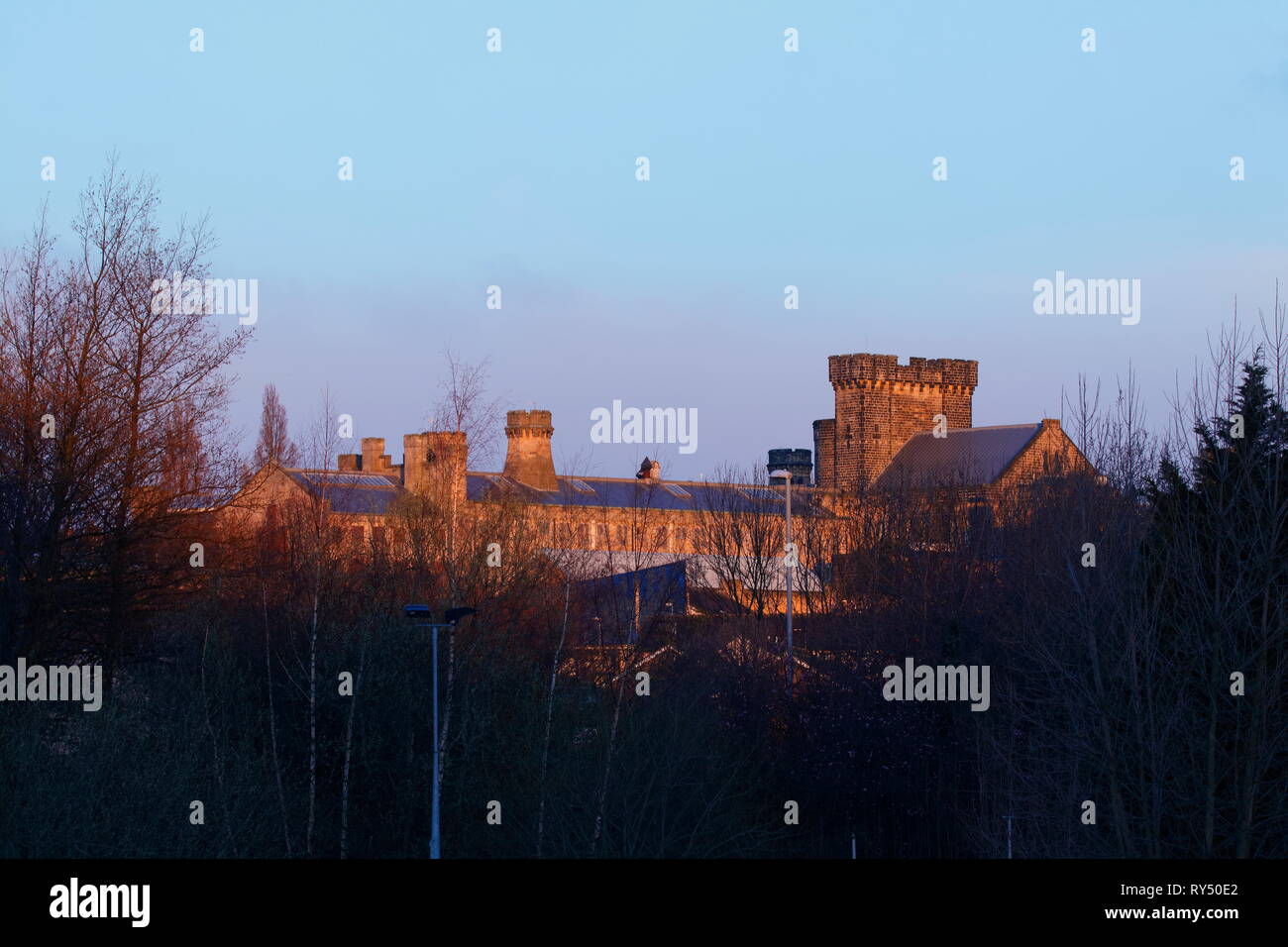 Il carcere di sua Maestà (HMP) Armley a Leeds. Foto Stock