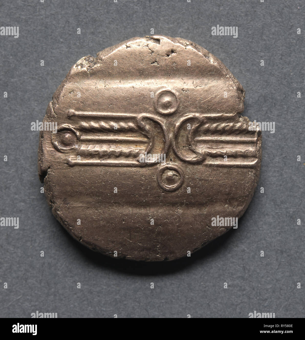 Dubnovellaunus Starter (retromarcia), c. 1-10 D.C.. Inghilterra (Antica Gran Bretagna), del I secolo d.c. Oro Foto Stock