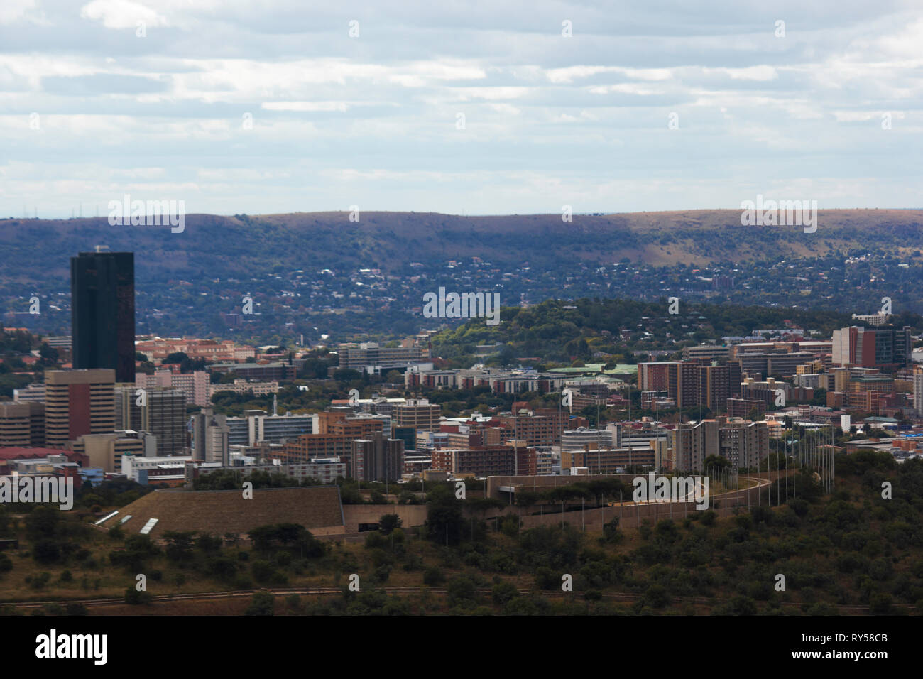 Libertà Park Heritage Site davanti a Pretoria, Sud Africa Foto Stock