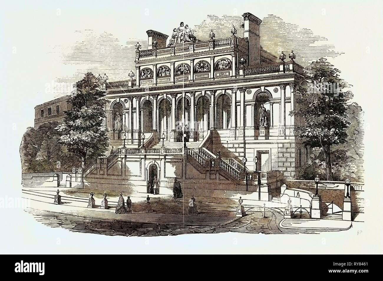 Il Bristol Accademia per la promozione delle Belle Arti Foto Stock