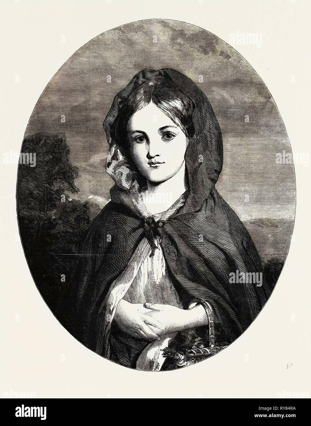 Little Red Riding Hood, al salone della Società di artisti inglesi Foto Stock