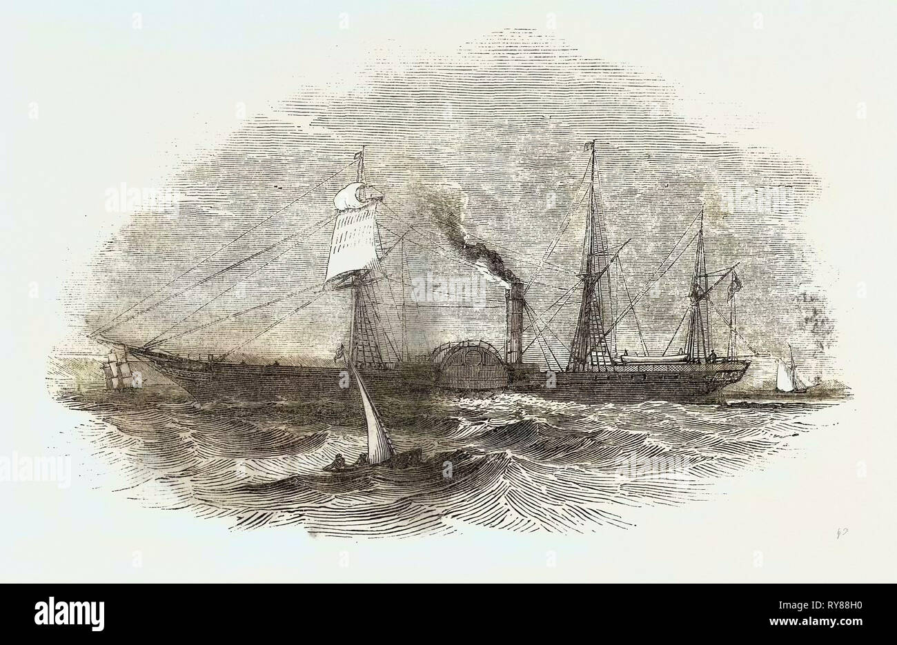 La città di Londra Aberdeen Piroscafo Foto Stock