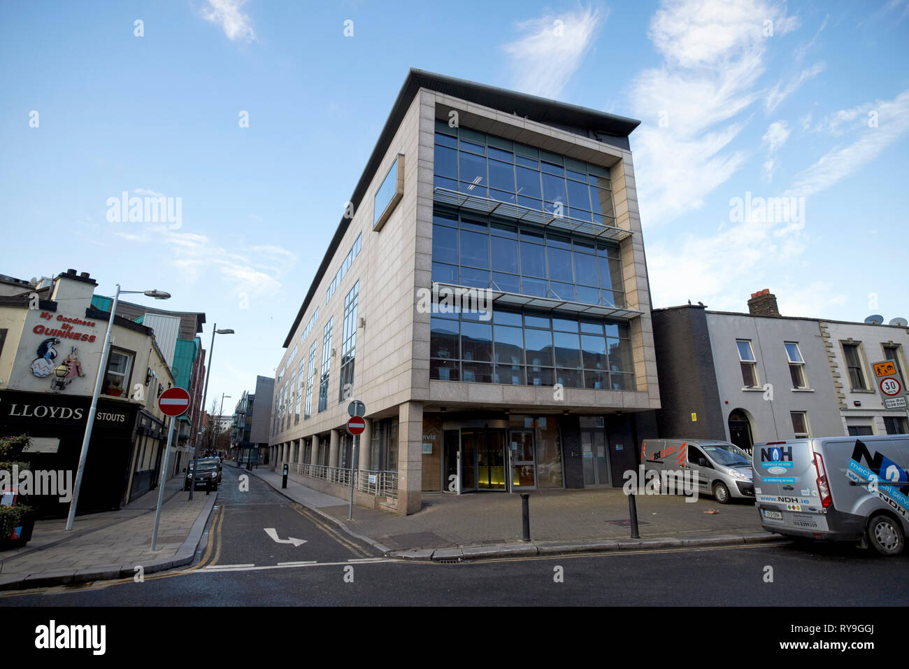 Ervia Bord Gais energia acqua irlandese edificio sulla strada di Foley Dublino Repubblica di Irlanda Europa Foto Stock