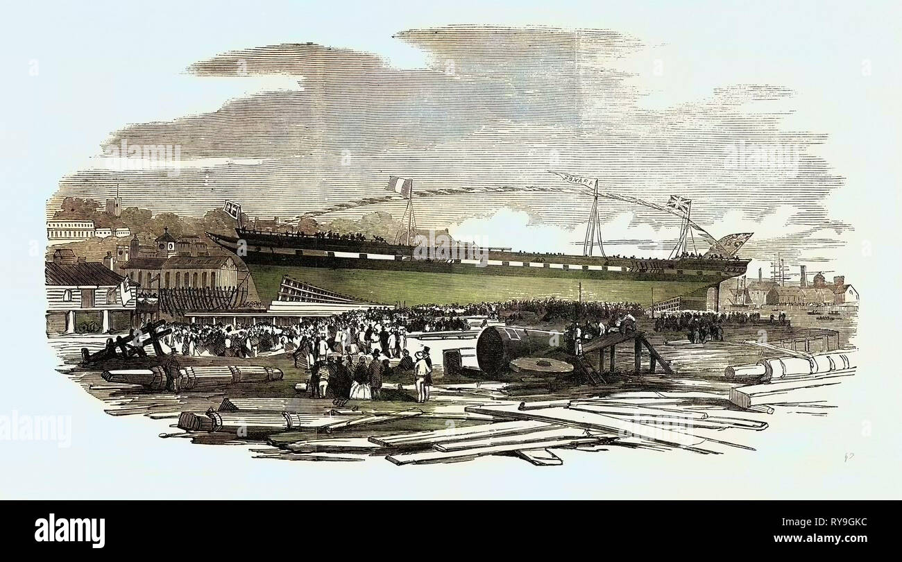 Lancio di "l' Araxs a Bristol Foto Stock