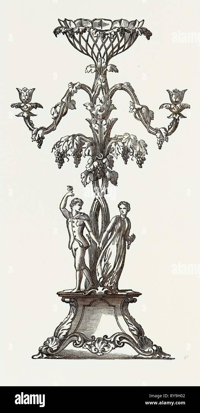 Testimonial presentato al sig. G. Gunn, fattore per il Duca di Sutherland Foto Stock