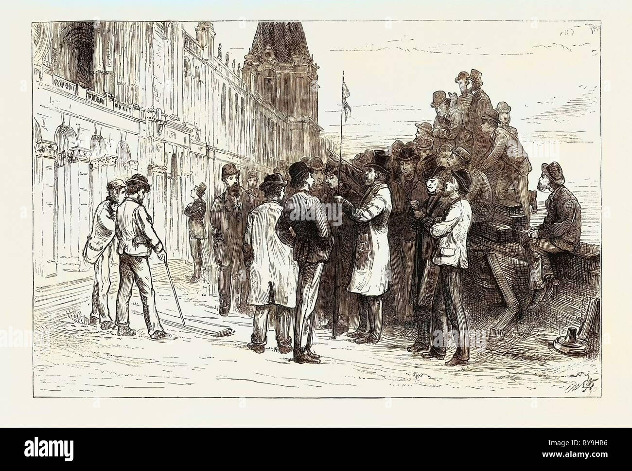 Visita del Dopolavoro e Istituto unione all'Alexandra Palace Foto Stock