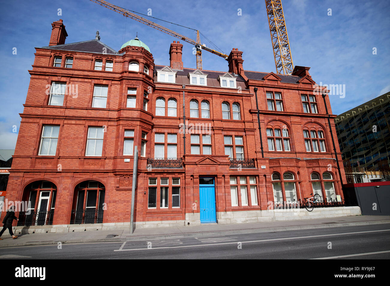 Ex CIE uffici e British Rail hotel Londra e western hotel Dublino Repubblica di Irlanda Europa Foto Stock