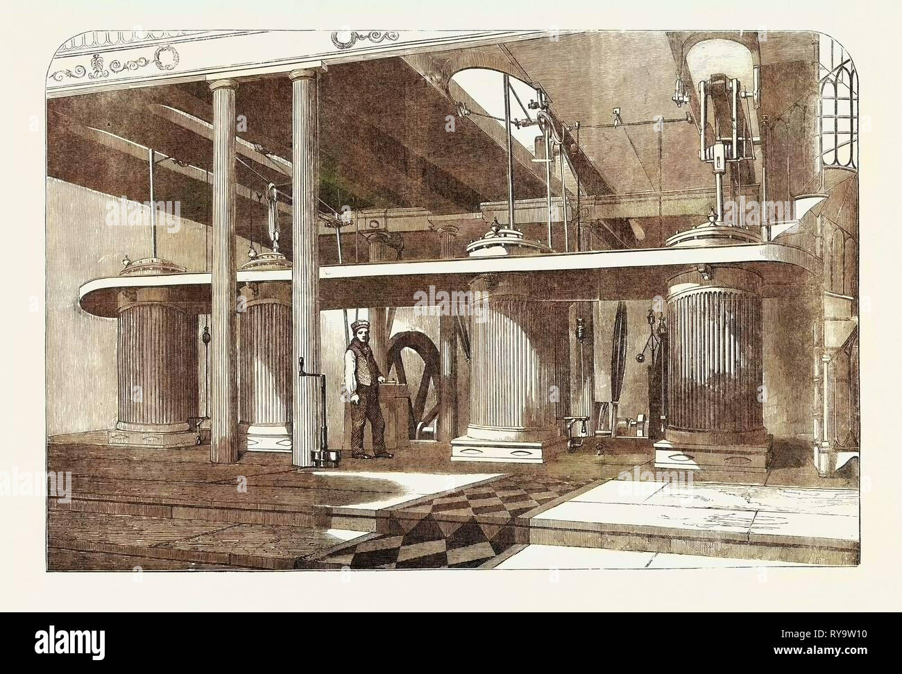 Dean Mills, i quattro motori, REGNO UNITO Foto Stock