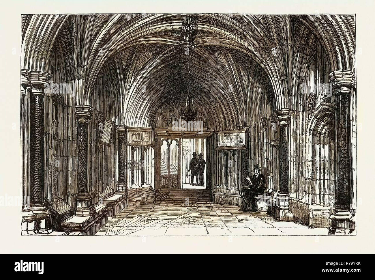 Ingresso pubblico Guildhall London REGNO UNITO Foto Stock