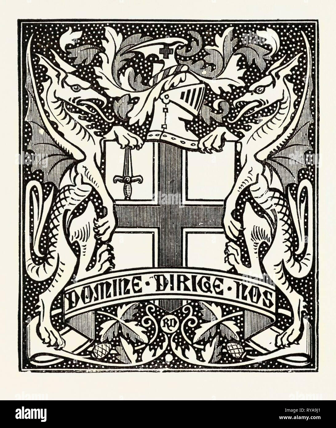 Armi della città di Londra Foto Stock