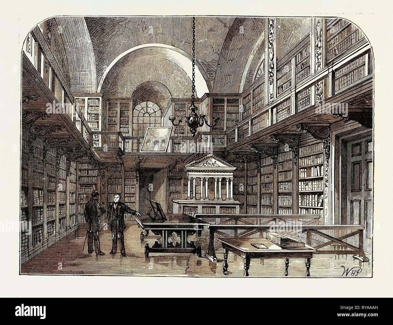 La Biblioteca di San Paolo a Londra Foto Stock
