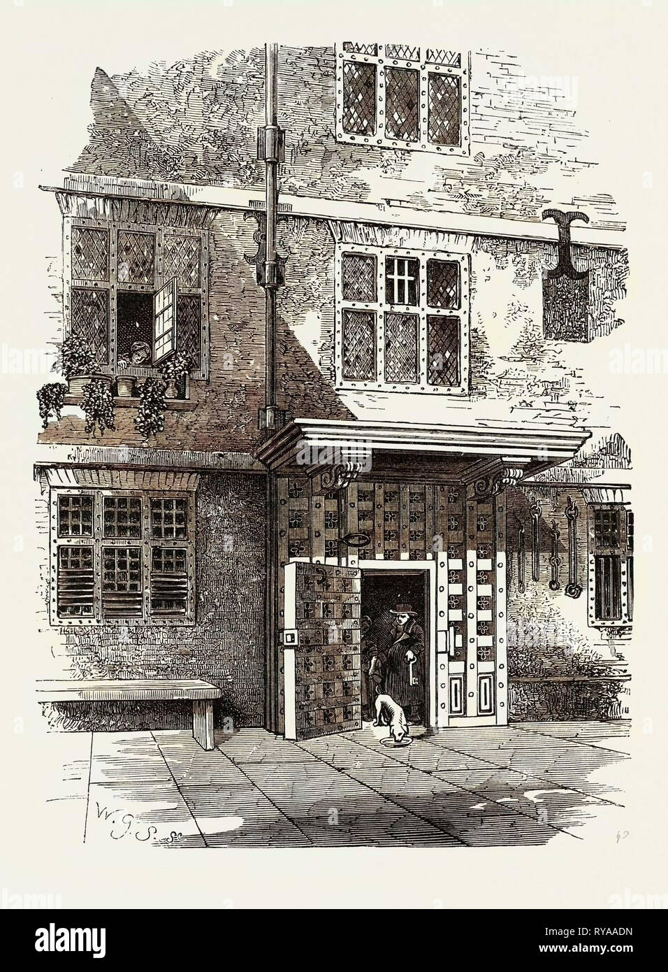 Il pollame Compter Londra Foto Stock