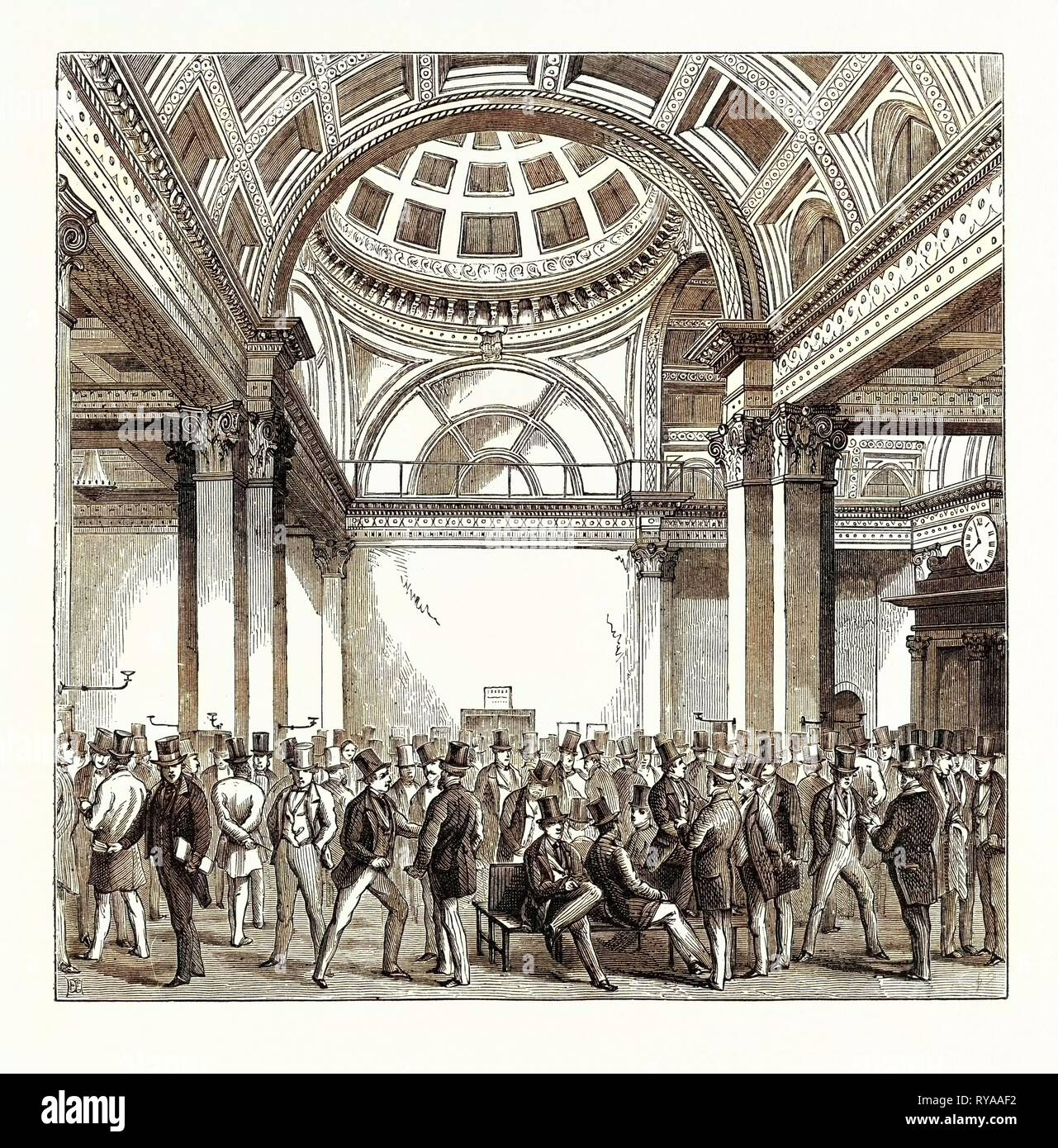 La Borsa di Londra Foto Stock