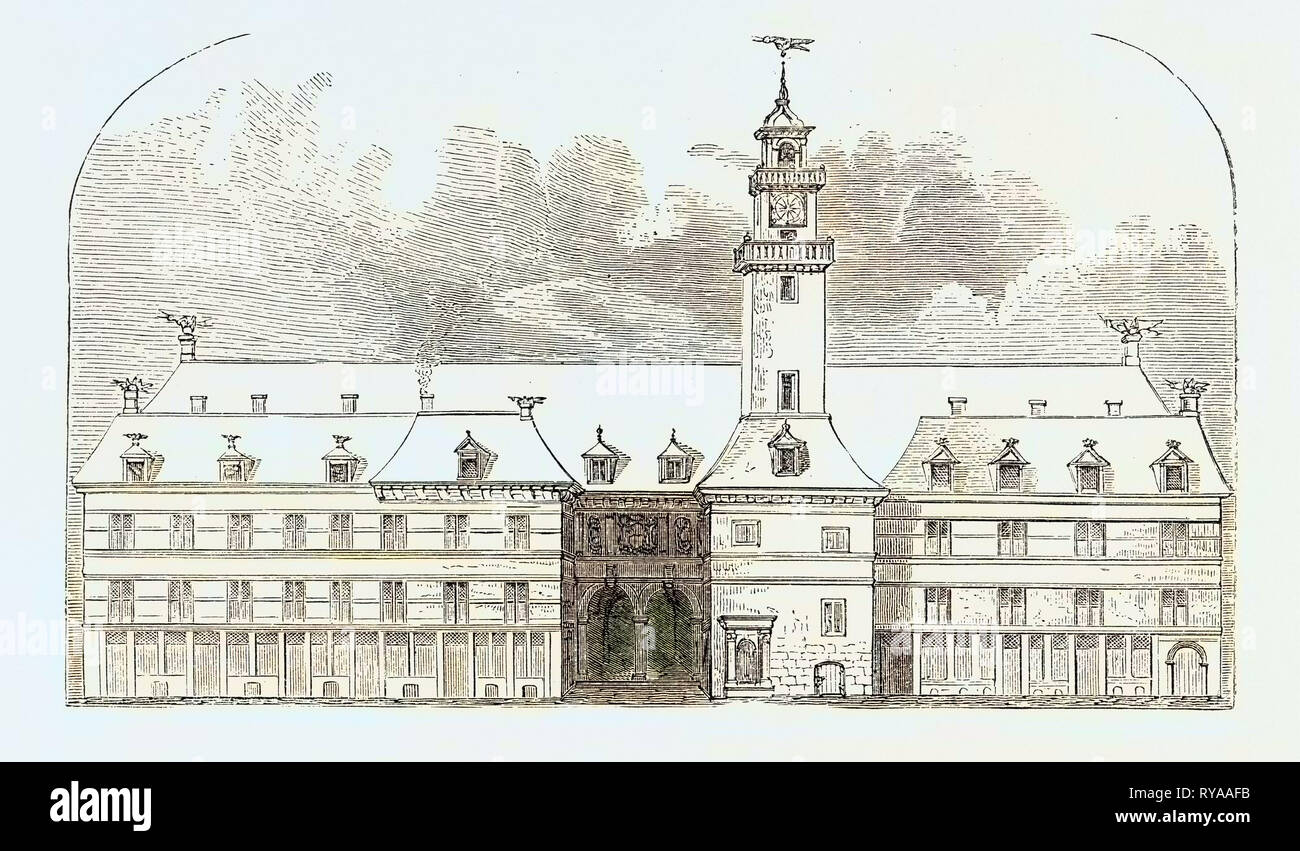 Il primo Royal Exchange di Londra Foto Stock