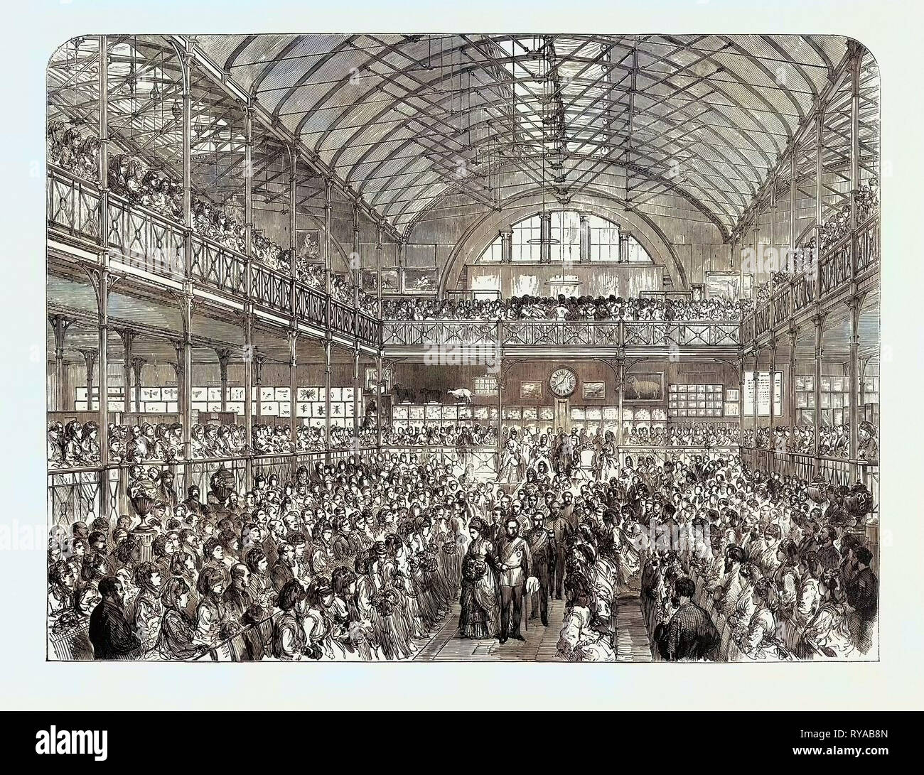 Il principe e la Principessa di Galles apertura del Bethnal Green Museum di Londra Foto Stock