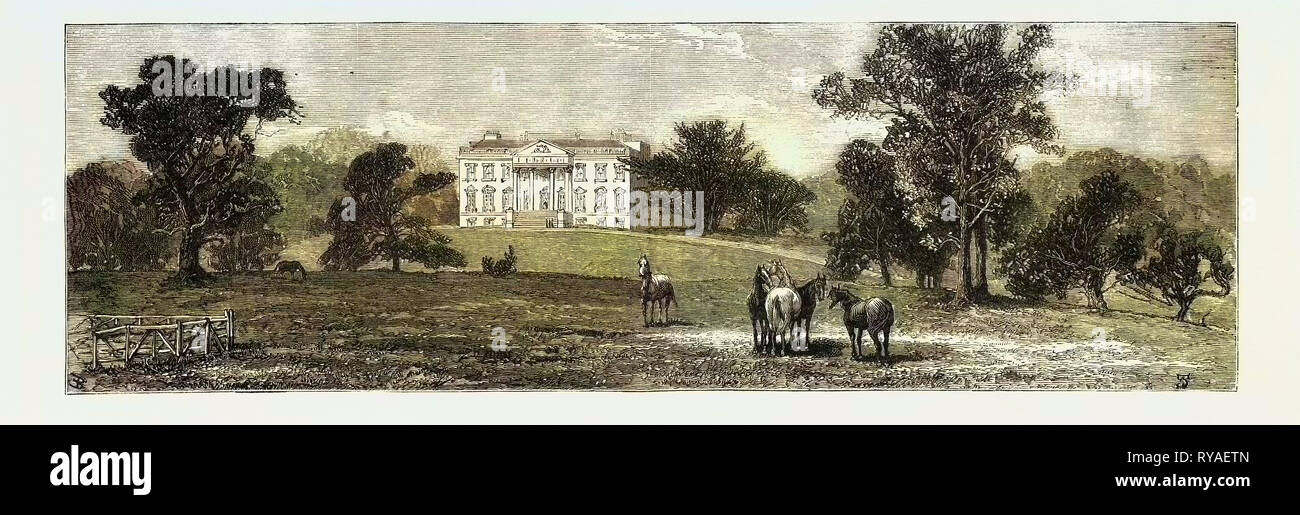 Claremont House, Speen, la futura residenza del Duca e Duchessa di Albany Foto Stock