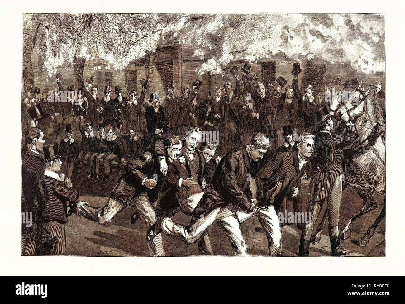 Un ragazzo in vita a Eton: sollevamento del Victor in High Road il monopolio del diritto di modo Foto Stock