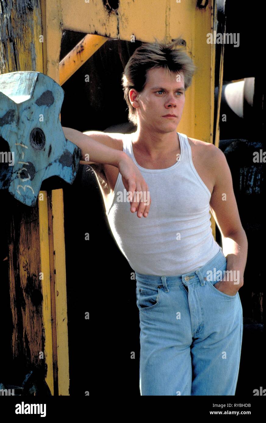 KEVIN BACON, FOOTLOOSE, 1984 Foto Stock