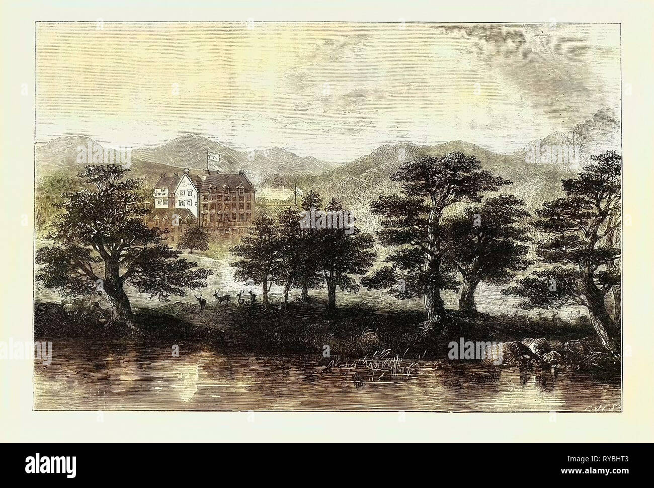 La Venuta di età del Visconte Reidhaven: Castello concedere, Inverness-Shire Foto Stock