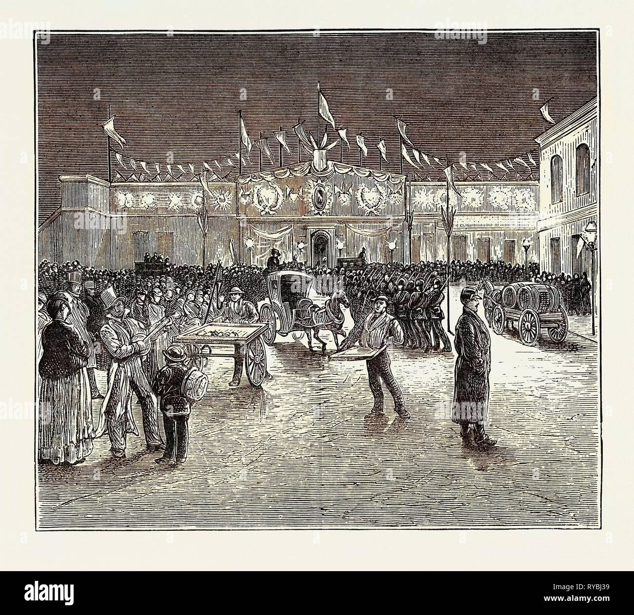 Il principe e la Principessa di Galles a Derby: La stazione ferroviaria è accesa Foto Stock