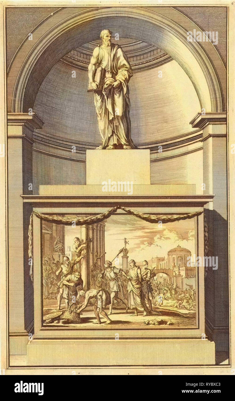 Apostolo Filippo, Jan Luyken, Zacharias Chatelain (II), Jan Goeree, 1698 Foto Stock