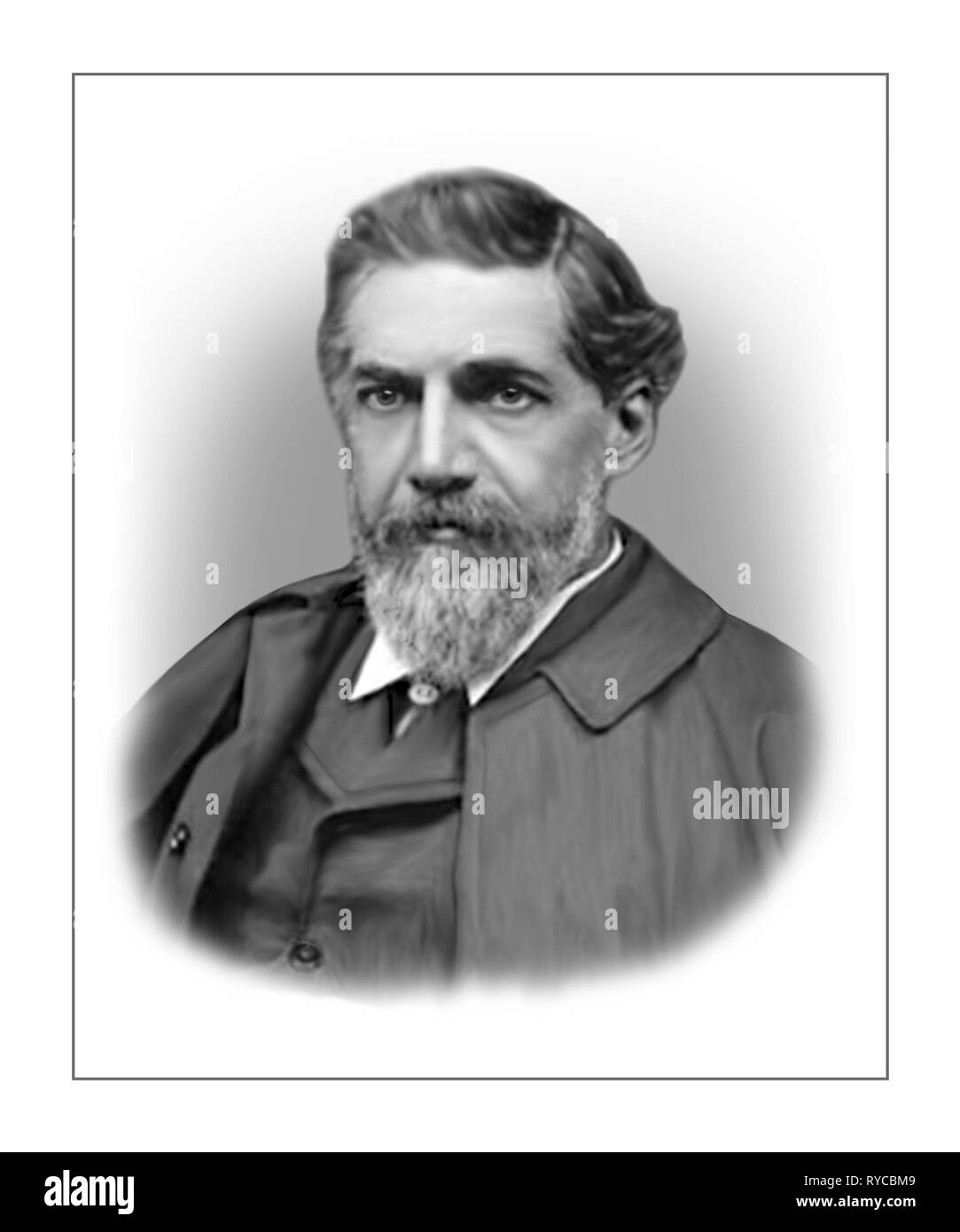 Sir W.M. Flinders Petrie 1853-1942 egittologo inglese Foto Stock