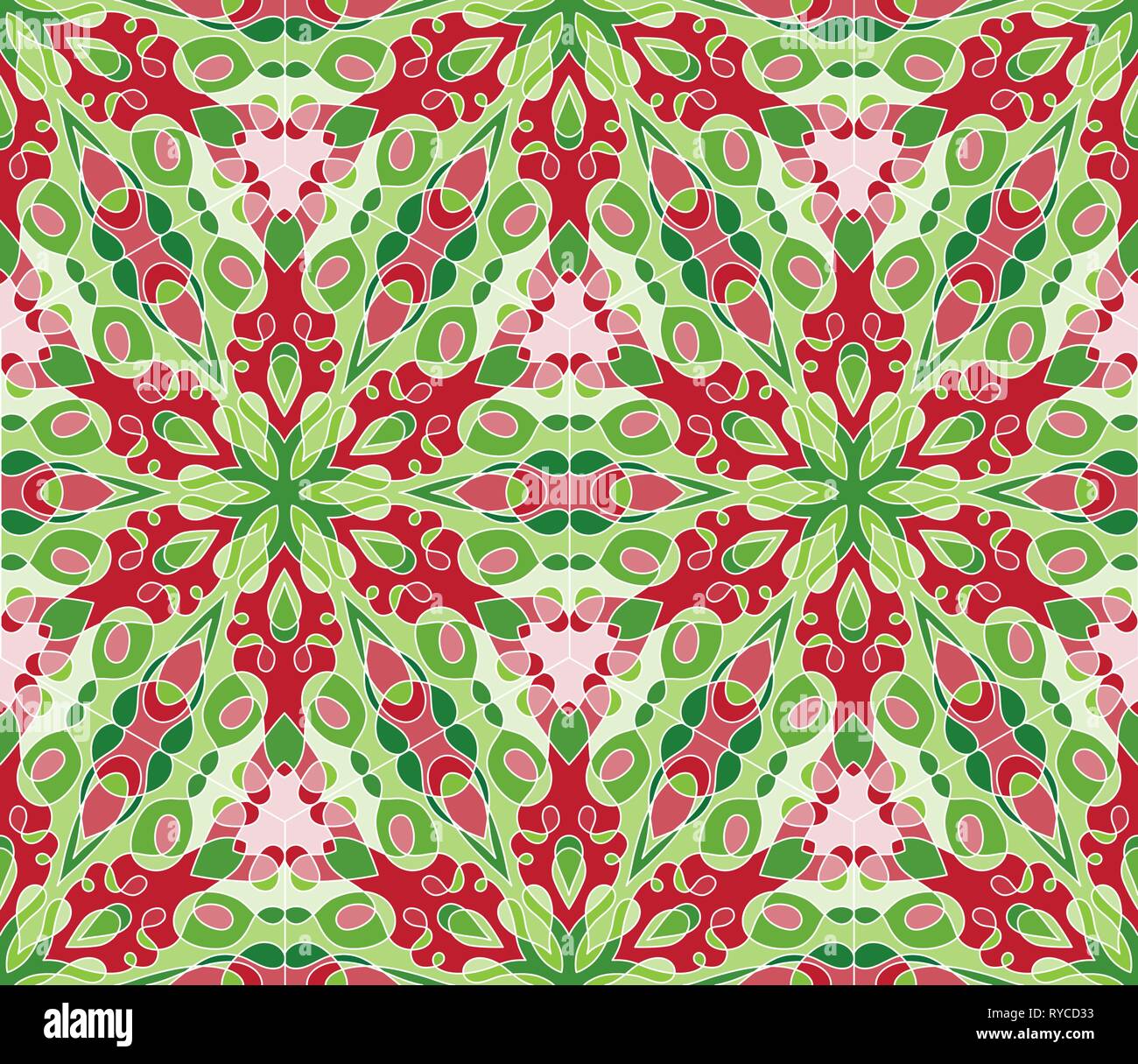 Abstract sfondo senza giunture. Texture in colori luminosi. Illustrazione Vettoriale