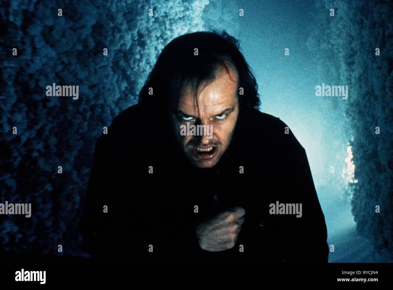 JACK NICHOLSON, THE SHINING, 1980 Foto Stock