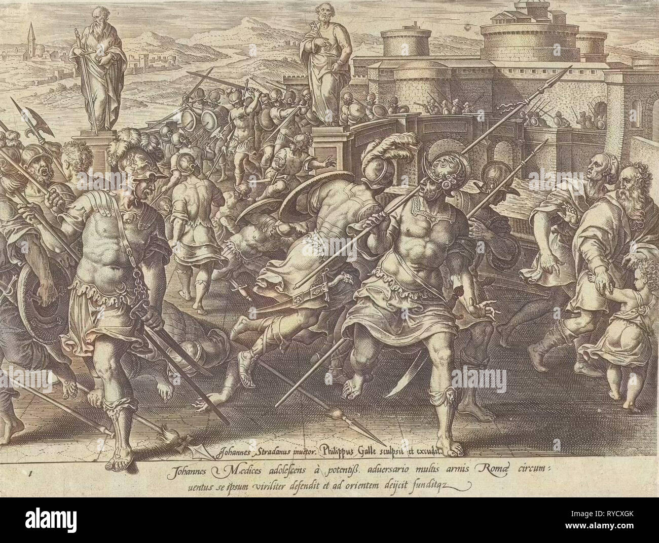 Giovanni de medici circondato immagini e fotografie stock ad alta