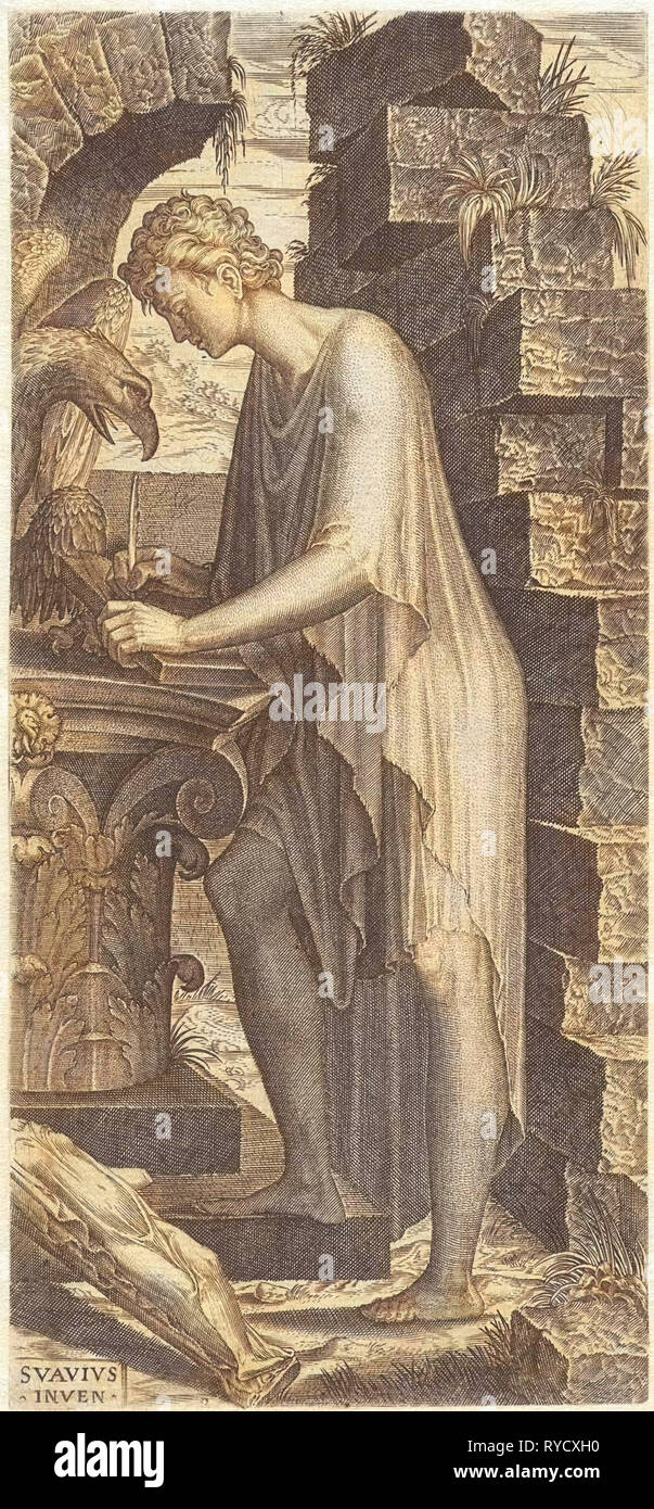 Giovanni apostolo, Lambertus Suavius, 1545 - 1548 Foto Stock