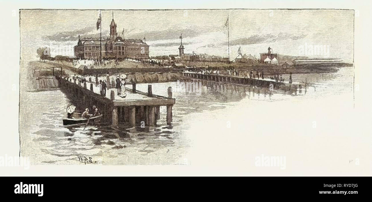 Toronto e vicinanze, Canada, diciannovesimo secolo incisione Foto Stock