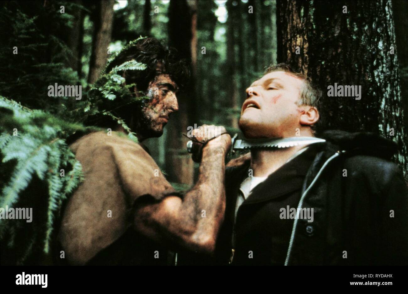 SYLVESTER STALLONE, BRIAN DENNEHY, primo sangue, 1982 Foto Stock