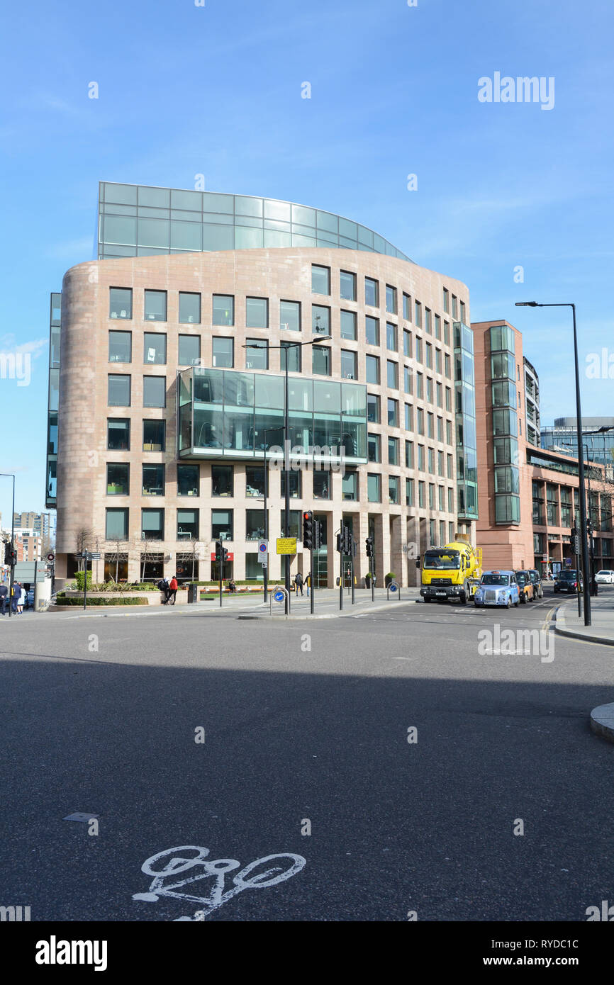 Cap Gemini, 40 HOLBORN VIADUCT edificio, progettato da Rolfe Judd, nel centro di Londra, Regno Unito Foto Stock