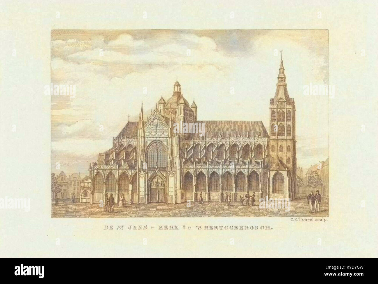La chiesa di San Giovanni, San Janskerk 's Hertogenbosch, Paesi Bassi Foto Stock