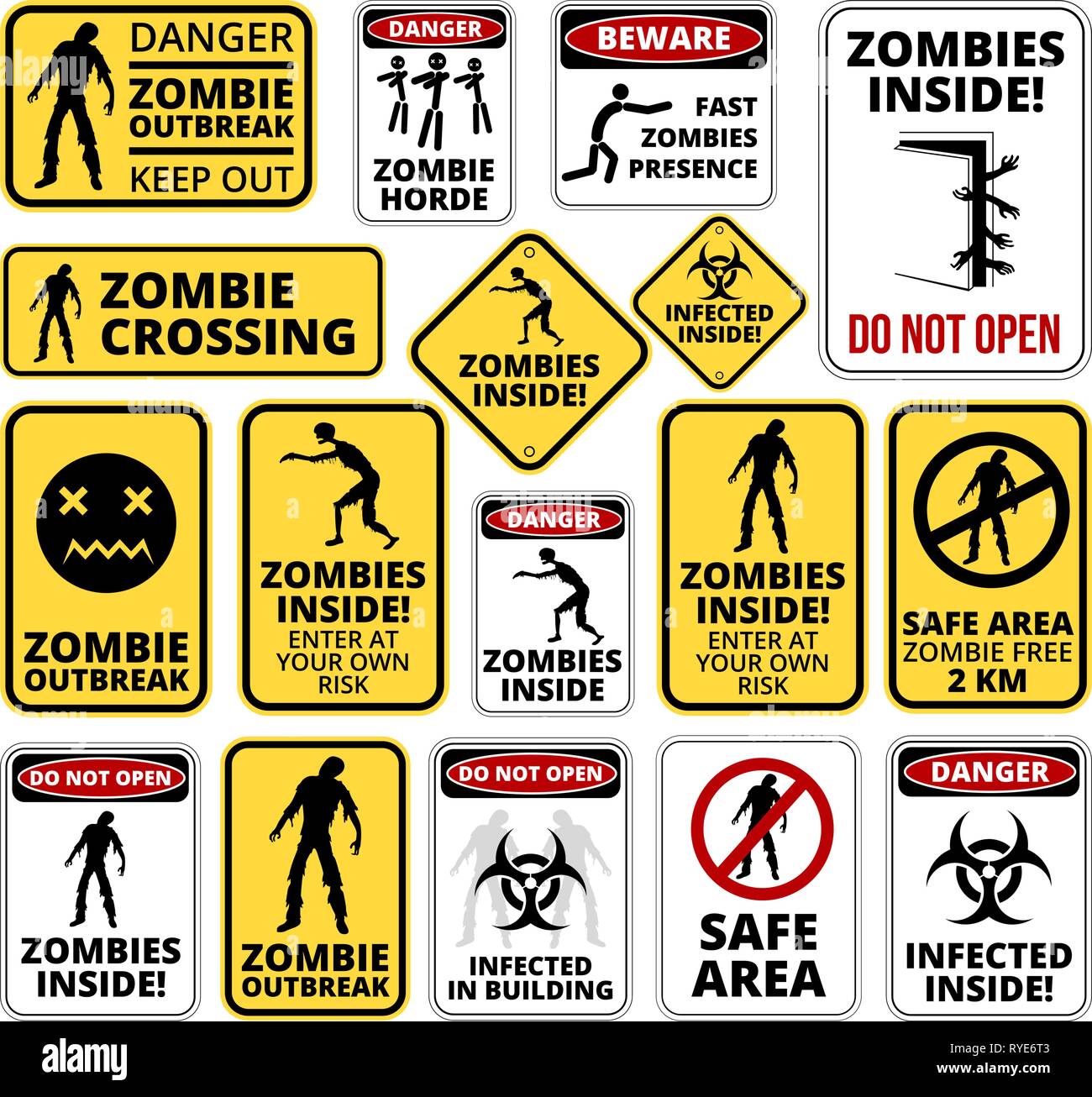 Zombie Illustrazione Vettoriale