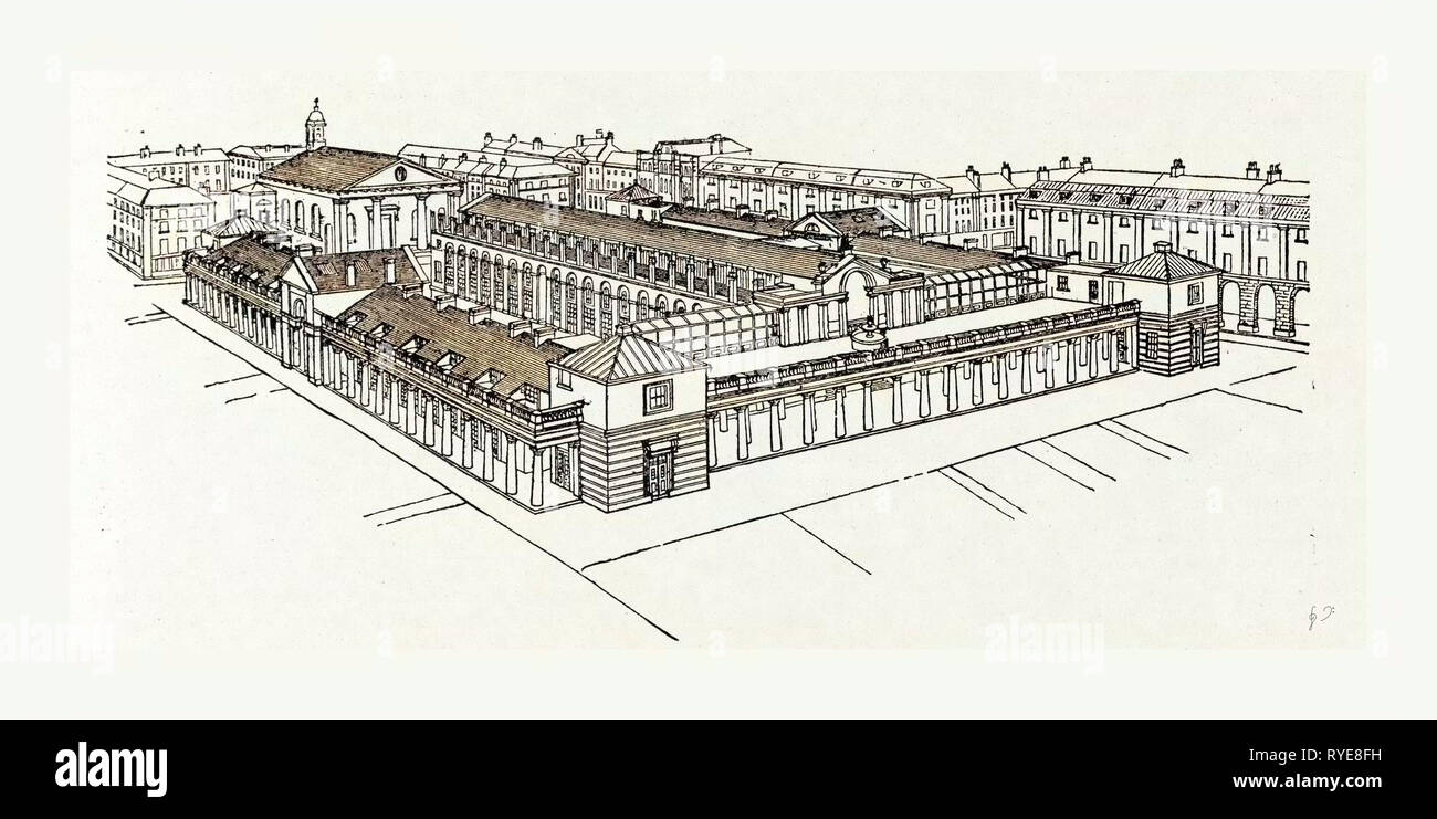 Vista Panoramica di Fowler dal mercato del sud-est,Inghilterra Londra Covent Garden, UK, Regno Unito, Gran Bretagna Foto Stock