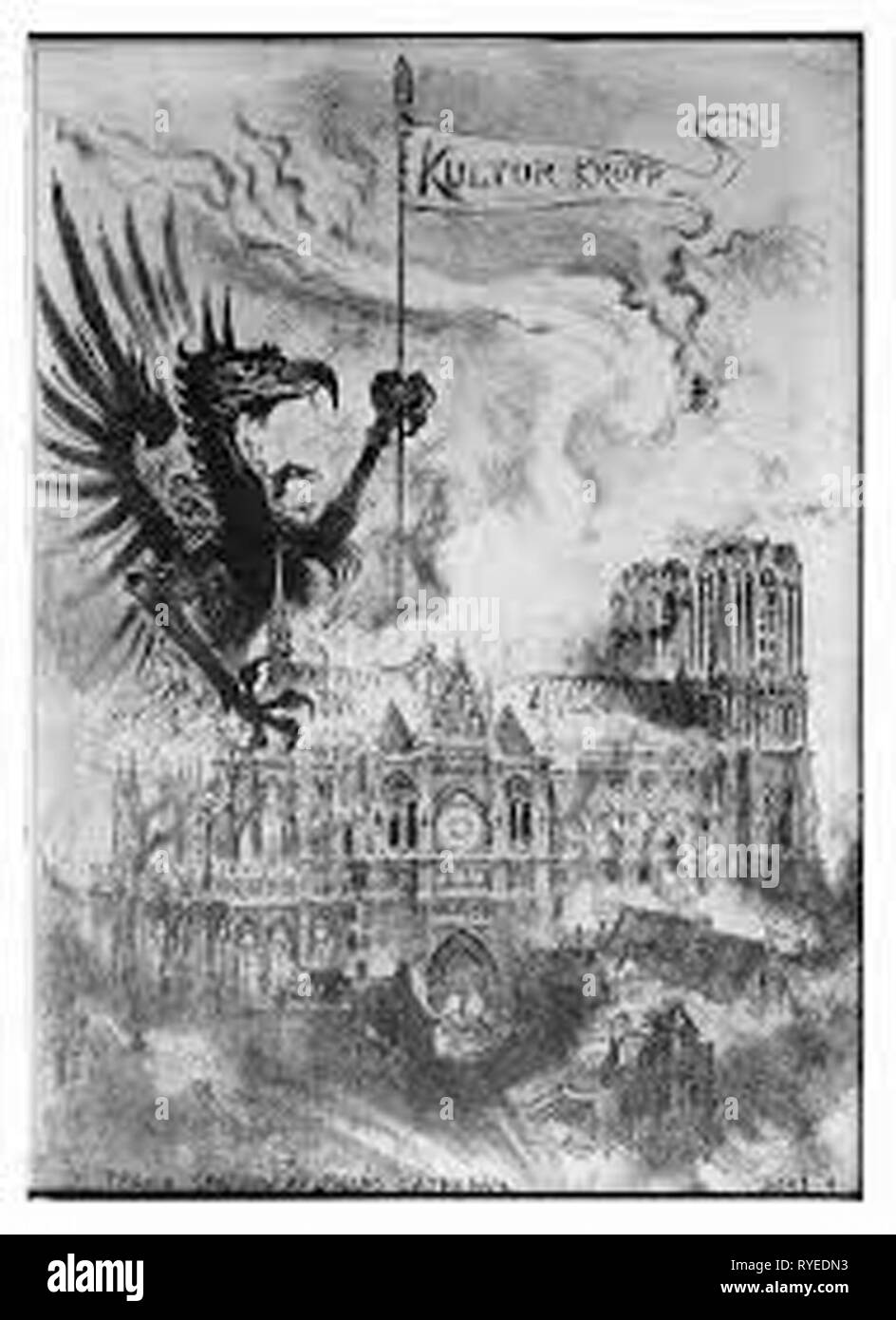 Vintage invenzioni di fantasia illustrazione Foto Stock