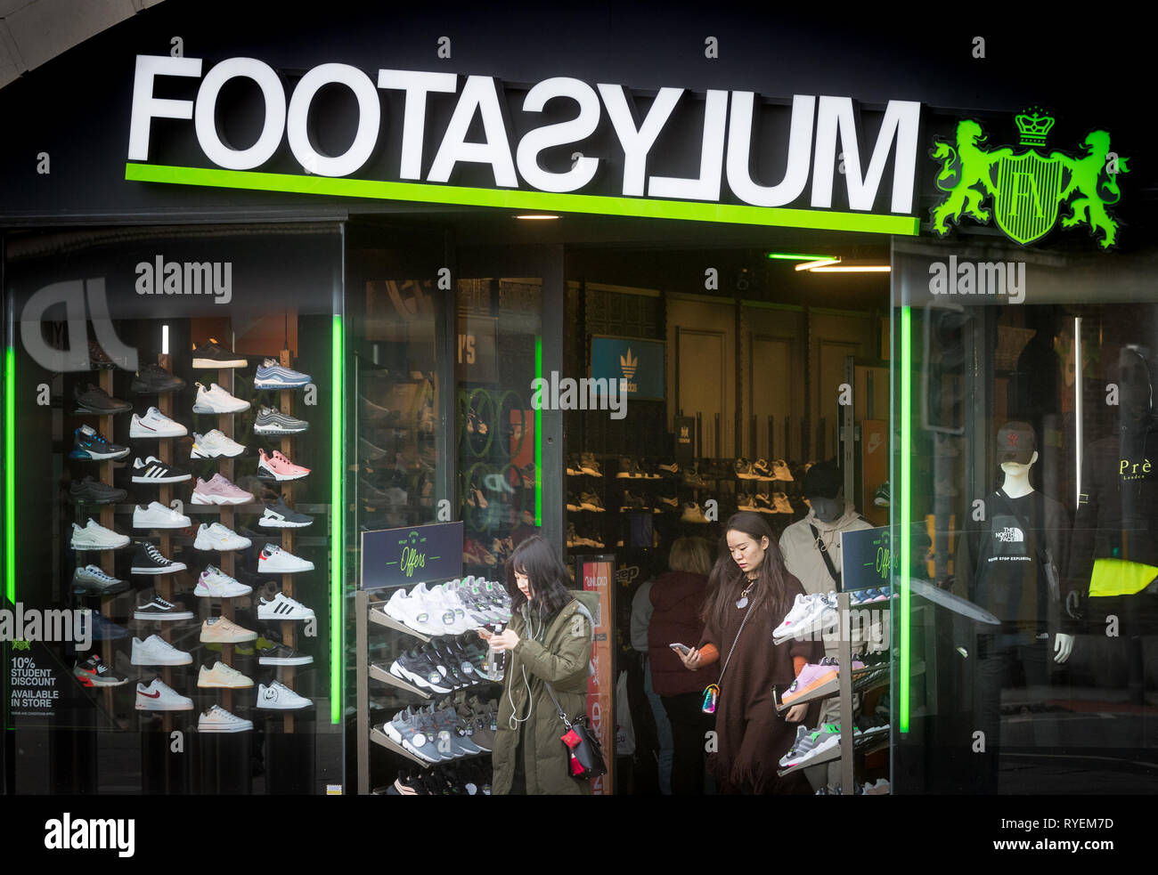 Footasylum store in Southampton Foto Stock