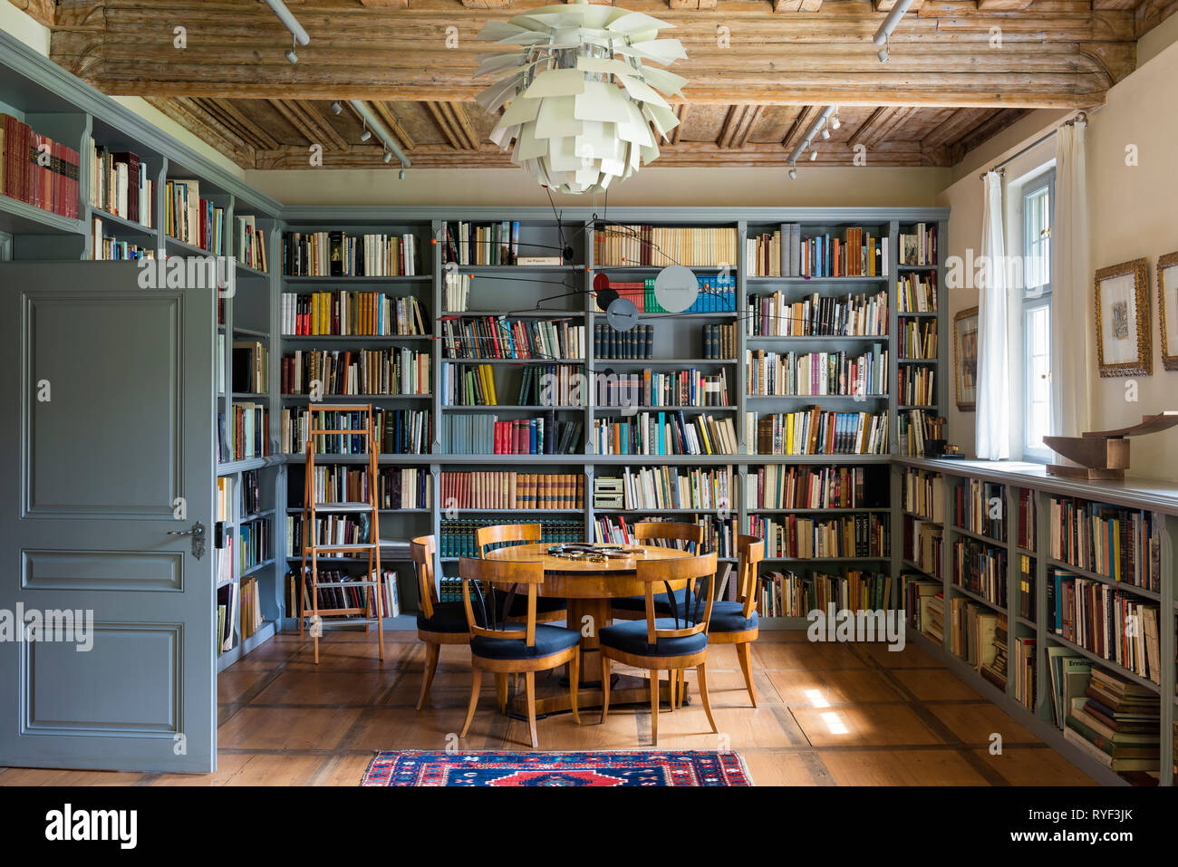 Vinile libreria studio biblioteca libri studio fotografico sfondo