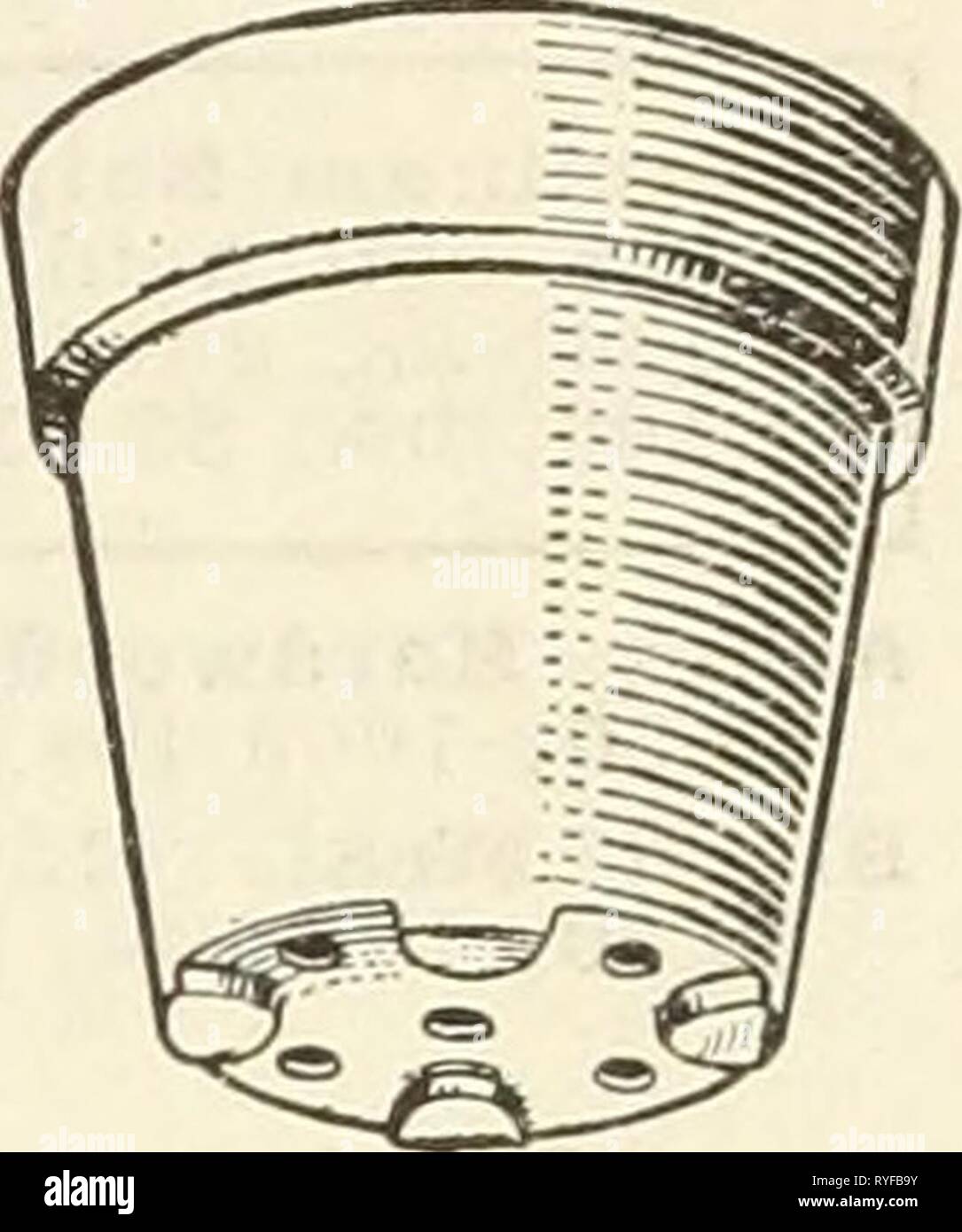 Dreer all'ingrosso listino prezzi per fioristi dreerswholesalep1935henr Anno: 1935 lampadina o Lily Pan 'aerato' Ciclamino pentole con cinque fori nel fondo sive quattro volte tanto il drenaggio come standard pot, mentre il leet permettono un libero lassage di aria che impedisce di acidificazione di radici. Recom- sanati per Cy- clamen, Poinset- tia. Le begonie, I'rimrose. etc. Dimensioni standard si pentole. Doz. in pollici 0 dollari 45 ' 50 4 4,5 5 51/2] 6 7 65 85 95 65 35 100 $2 40 3 25 4 35 5 40 6 50 10 80 15 60 milar a 1000 $18 90 25 50 34 00 42 50 51 00 85 00 122 80 'aerato' Azalea pentole simile nella costruzione al cy- cla Foto Stock