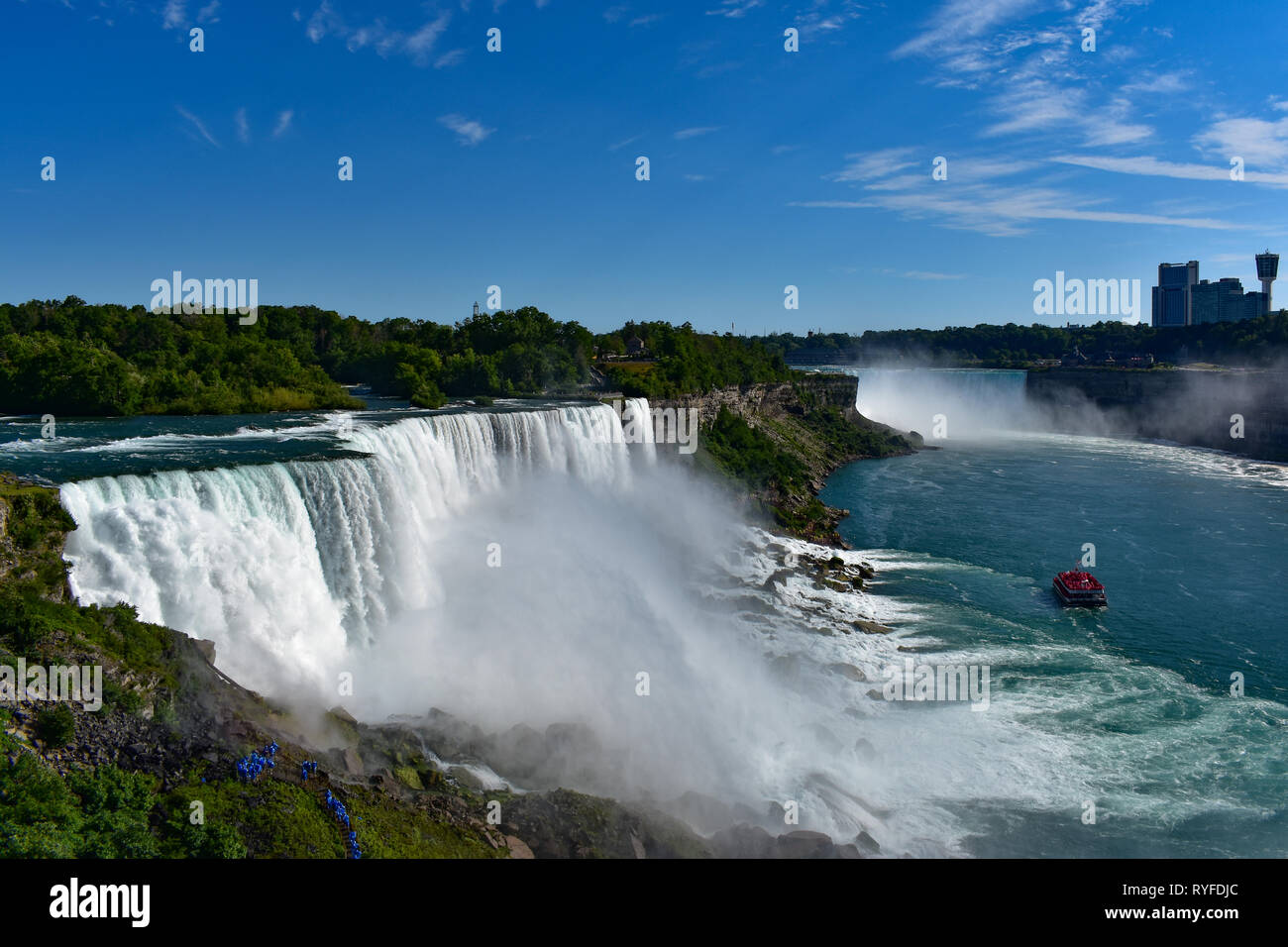 Niagara Falls, STATI UNITI D'AMERICA Foto Stock