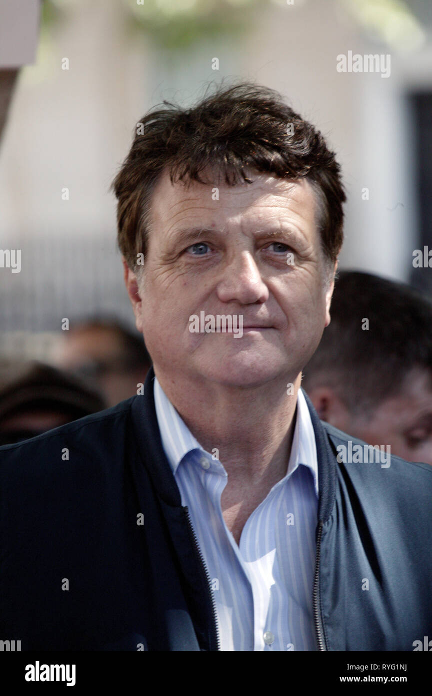 Gerard Batten al #freetommy protesta a Londra Foto Stock