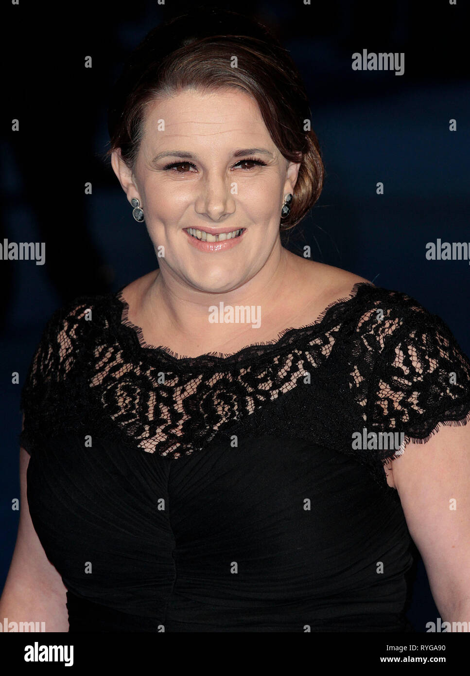 Dic 15, 2014 - Londra, Inghilterra, Regno Unito - Una notte al museo segreto della tomba Premiere europeo - Rosso Capet arrivi, Impero, Leicester Square Photo Sho Foto Stock