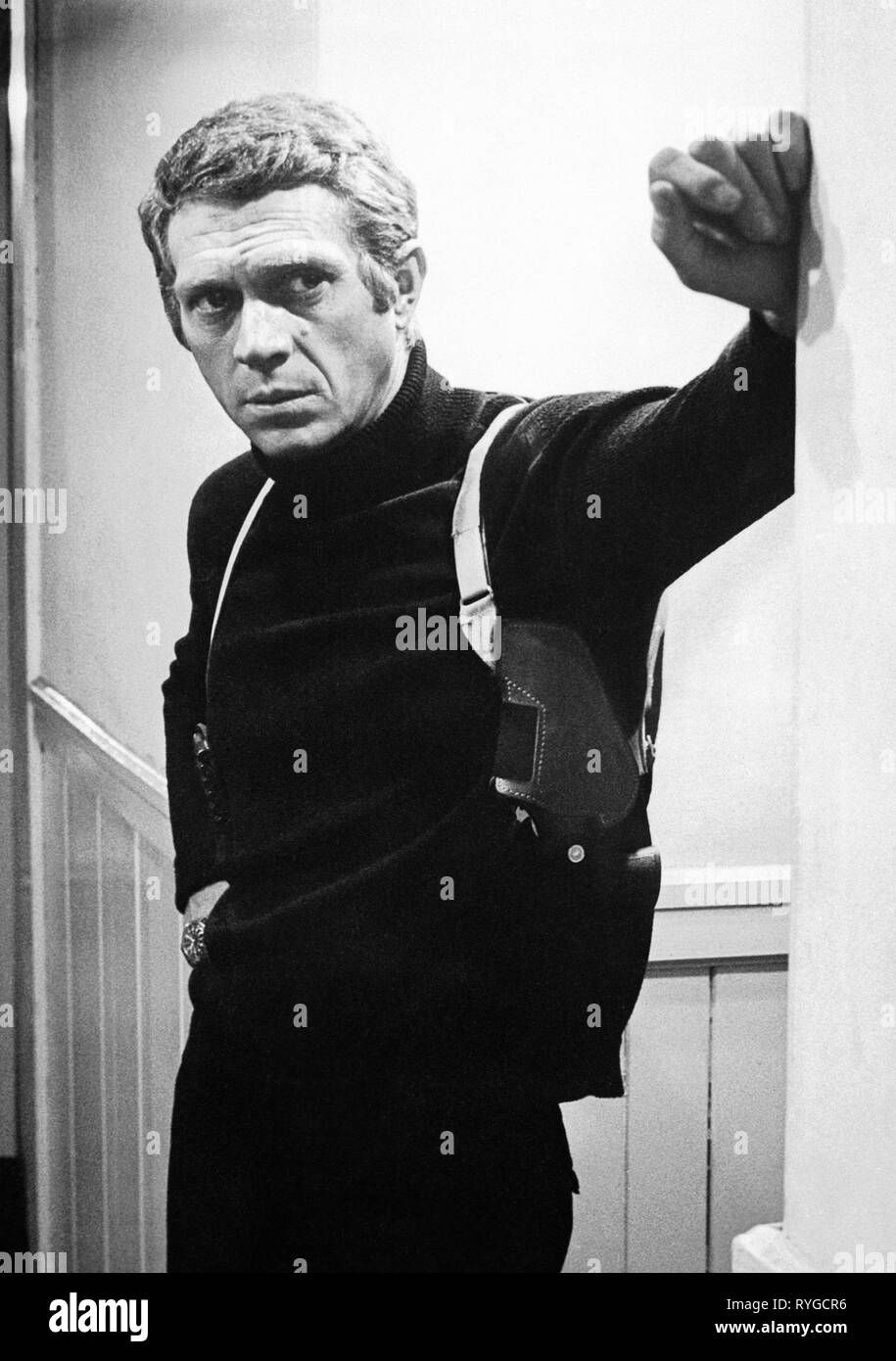 STEVE MCQUEEN, BULLITT, 1968 Foto Stock