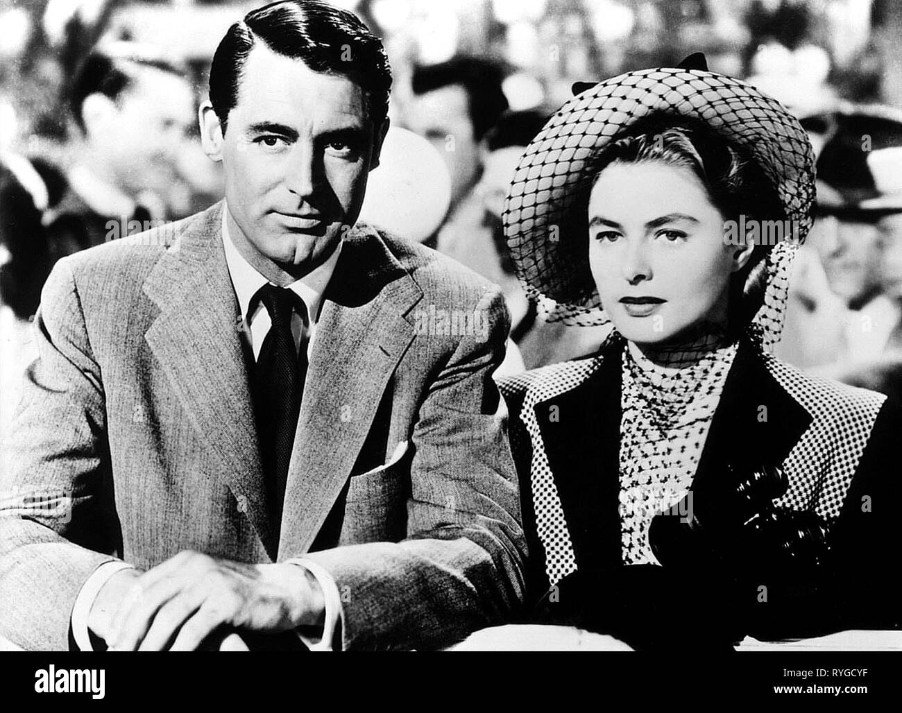 CARY GRANT, Ingrid Bergman, notoriamente, 1946 Foto Stock