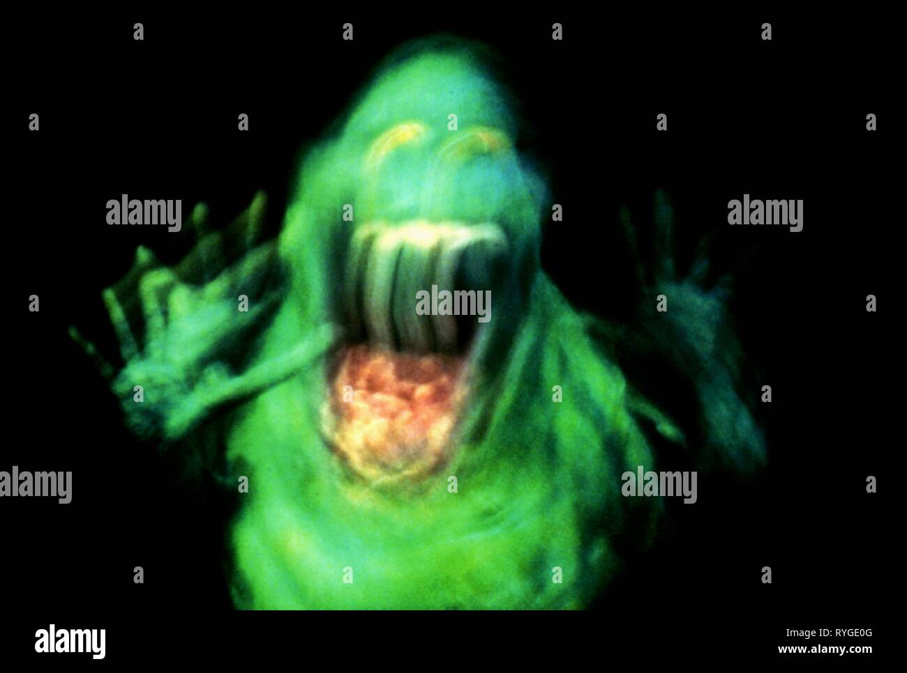 SLIMER, Ghostbusters, 1984 Foto Stock