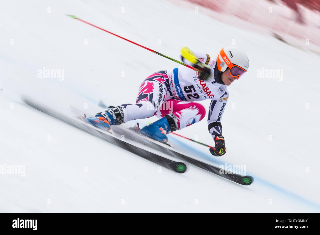 La ceca Gabriela Capova compete alla Coppa del mondo di Sci Alpino (slalom gigante femminile) a Spindleruv Mlyn, Repubblica Ceca, 9 marzo 2019. (CTK Pho Foto Stock